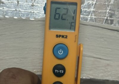 Supply air reading 62 degrees after a compressor replacement in Boynton Beach