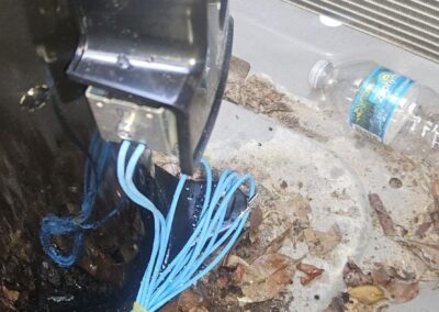 New compressor inside an outdoor condenser at an office in Delray Beach
