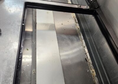 Restaurant refrigeration unit opened for service in Boynton Beach